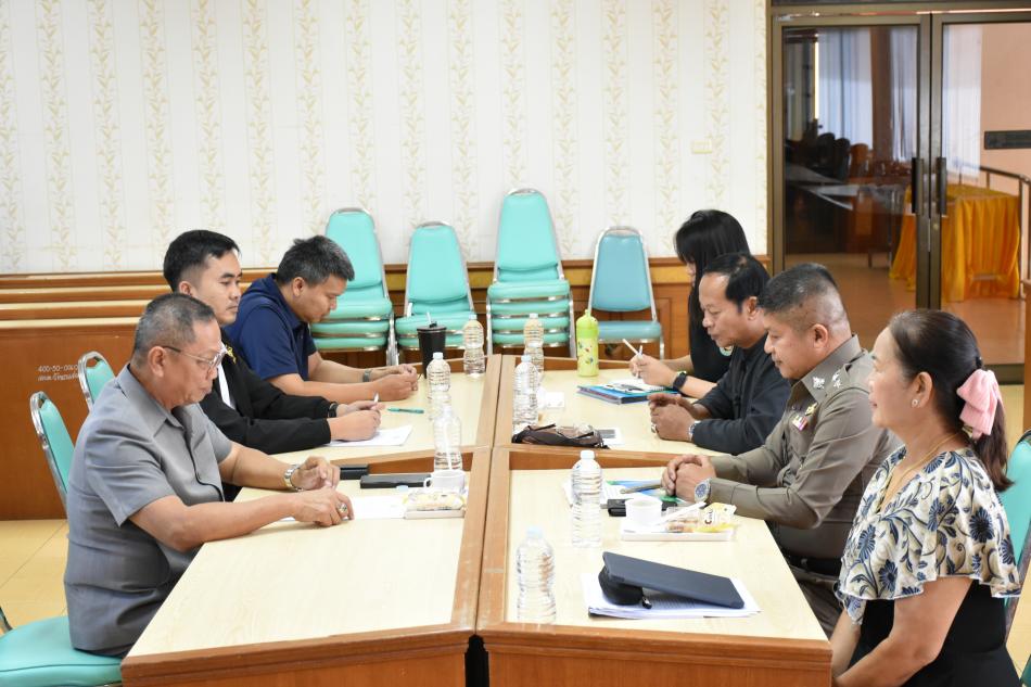 ประชุมคณะกรรมการการเลือกตั้งประจำองค์การบริหารส่วนตำบลวังนกแอ่น ครั้งที่ 1/2568 
