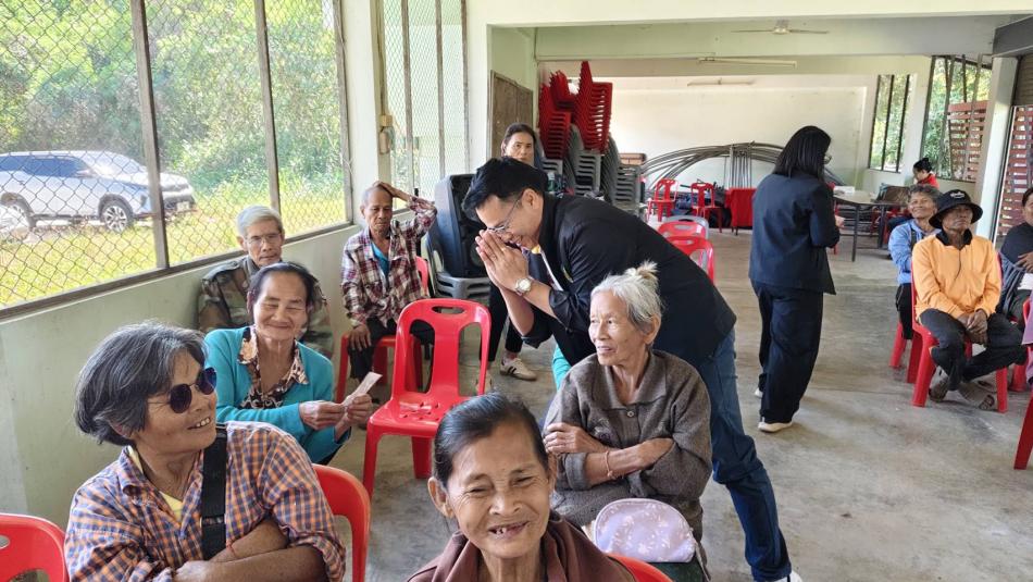 อบต.วังนกแอ่น จ่ายเบี้ยยังชีพผู้สูงอายุ ผู้พิการ และผู้ป่วยเอดส์ ประจำเดือนมกราคม 2569