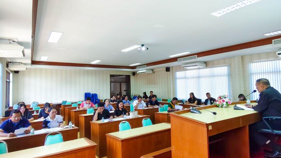 ประชุมคณะกรรมการกองทุนหลักประกันสุขภาพตำบลวังนกแอ่น ครั้งที่ 1/2569